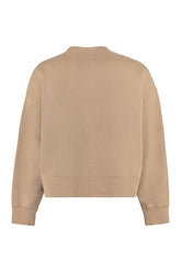 Logo detail cotton sweatshirt